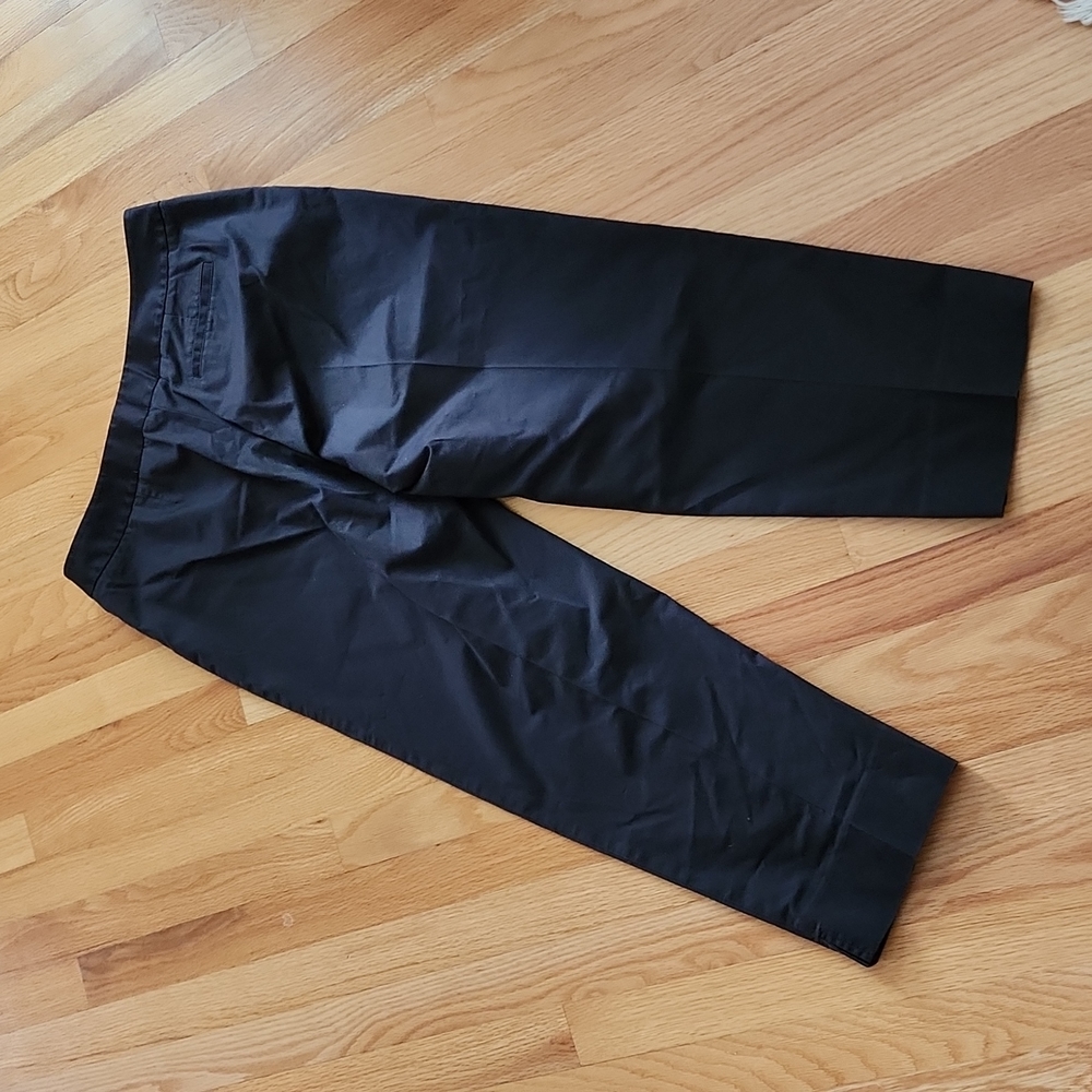 Talbots Size 12, black, cropped/capris pants, stretch - Picture 7 of 12